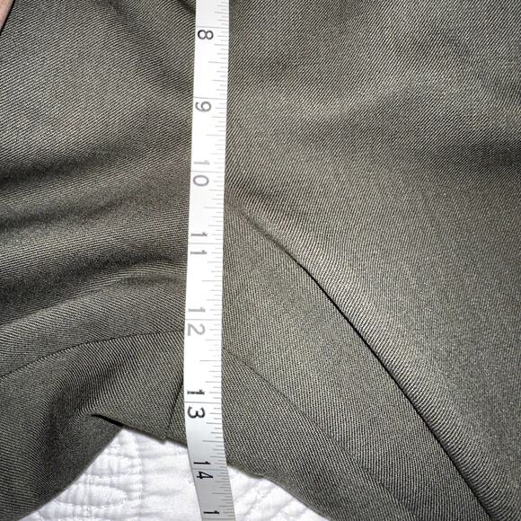 Lauren Ralph Lauren Womens Size 6 Dark Green Wool Pleated Lined Dress Slacks - Picture 5 of 6